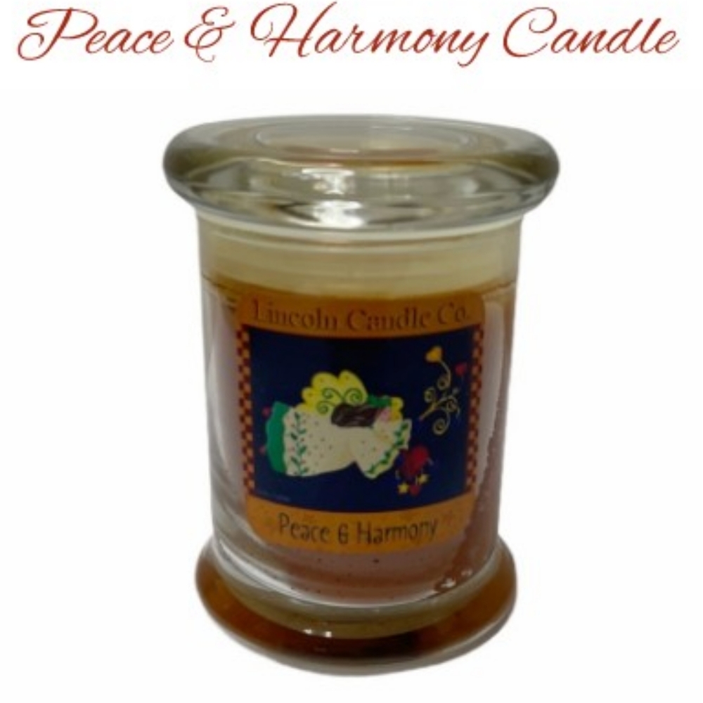 Angels Candle Jar Peace and Harmony Scented Home Cottagecore Farmhouse Victorian